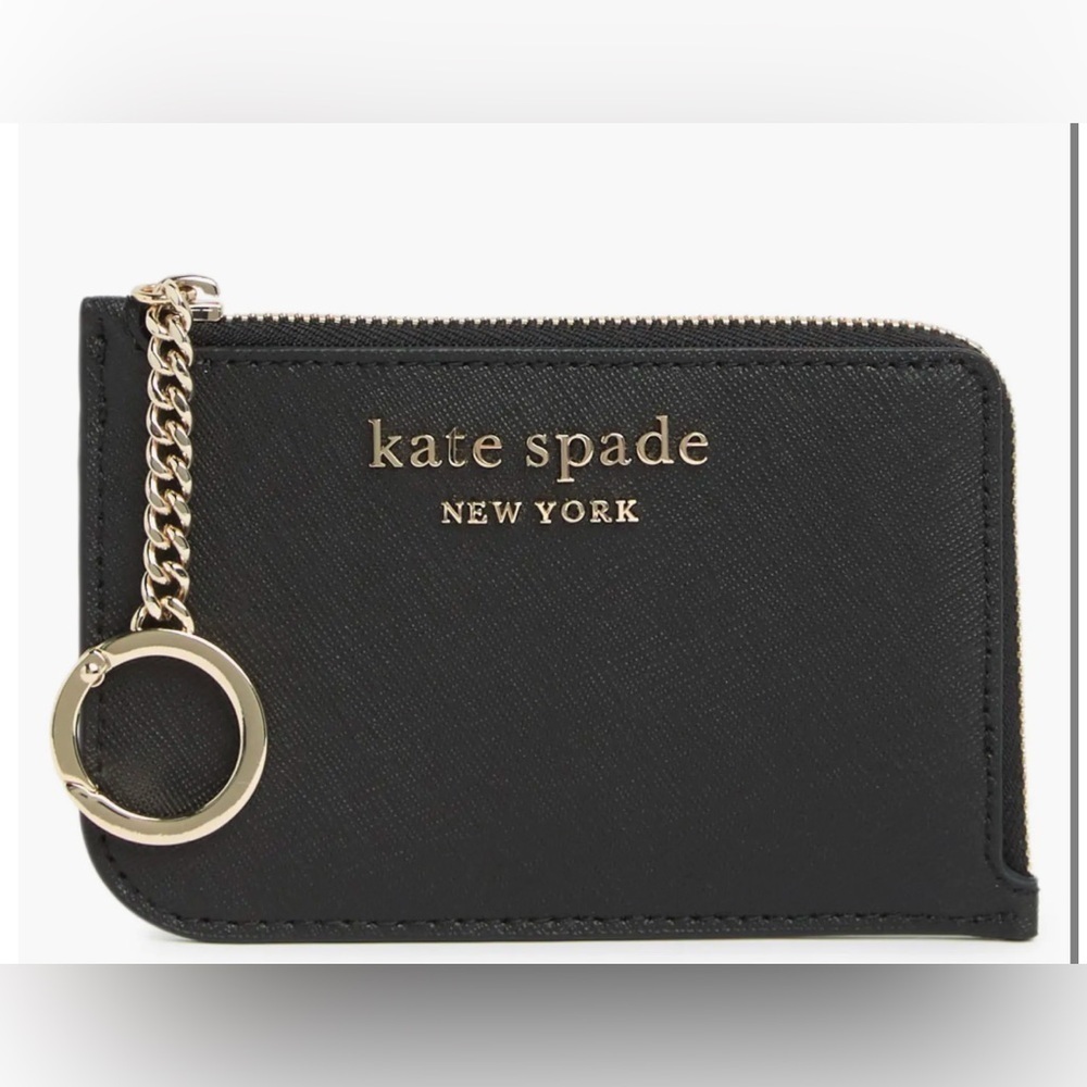 NEW Kate Spade Zip Card Holder Wallet